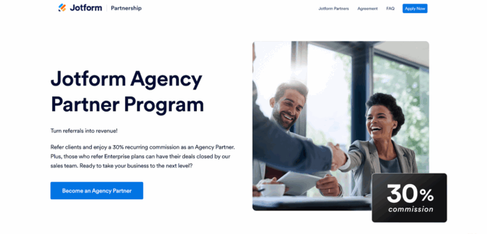 Top 11 marketing agency partner programs in 2026 | The Jotform Blog