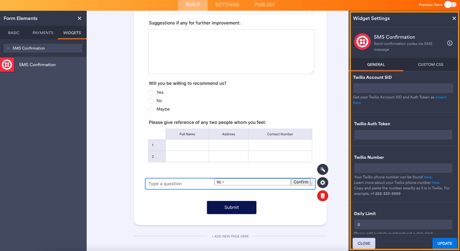 How to send SMS from Google Forms | The Jotform Blog
