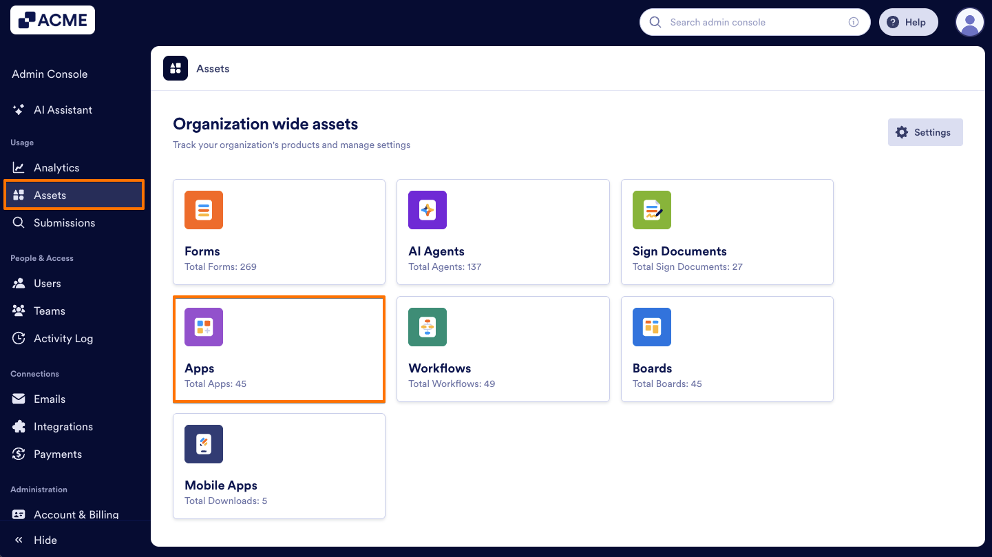 How to View and Manage App Usage in Your Organization from the Admin Console Image-1
