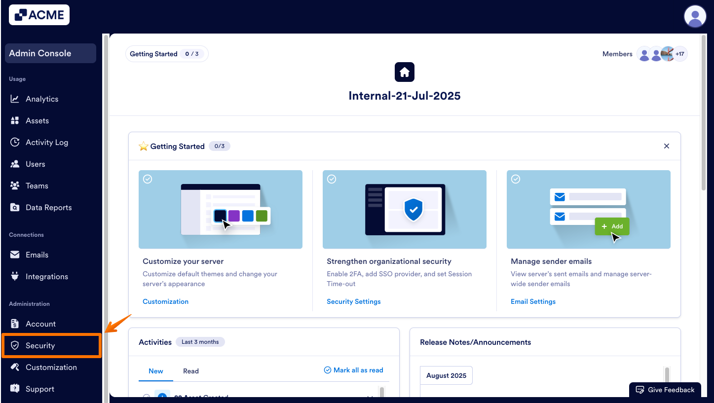 How to Enable and Manage SSO Organization-Wide from the Admin Console Image-1