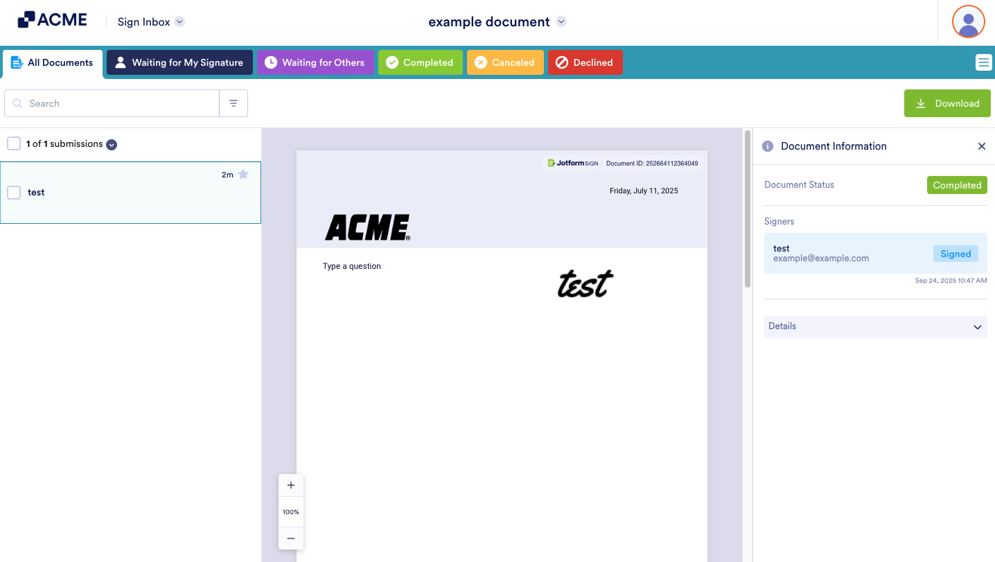 How to View and Manage Sign Document Usage in Your Organization from the Admin Console Image-10