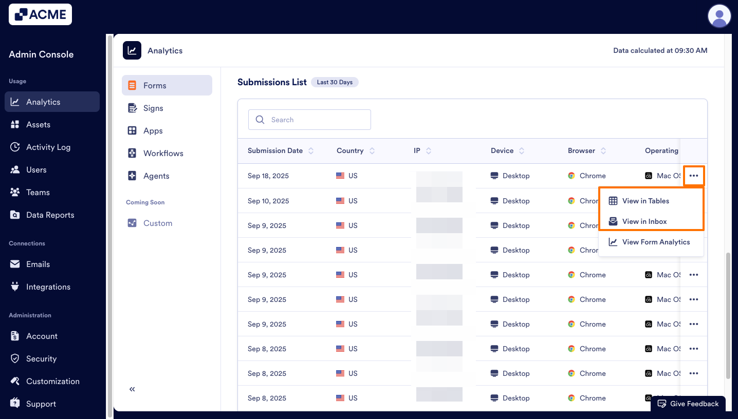 How to Analyze Forms Usage in your Organization from the Admin Console Image-21
