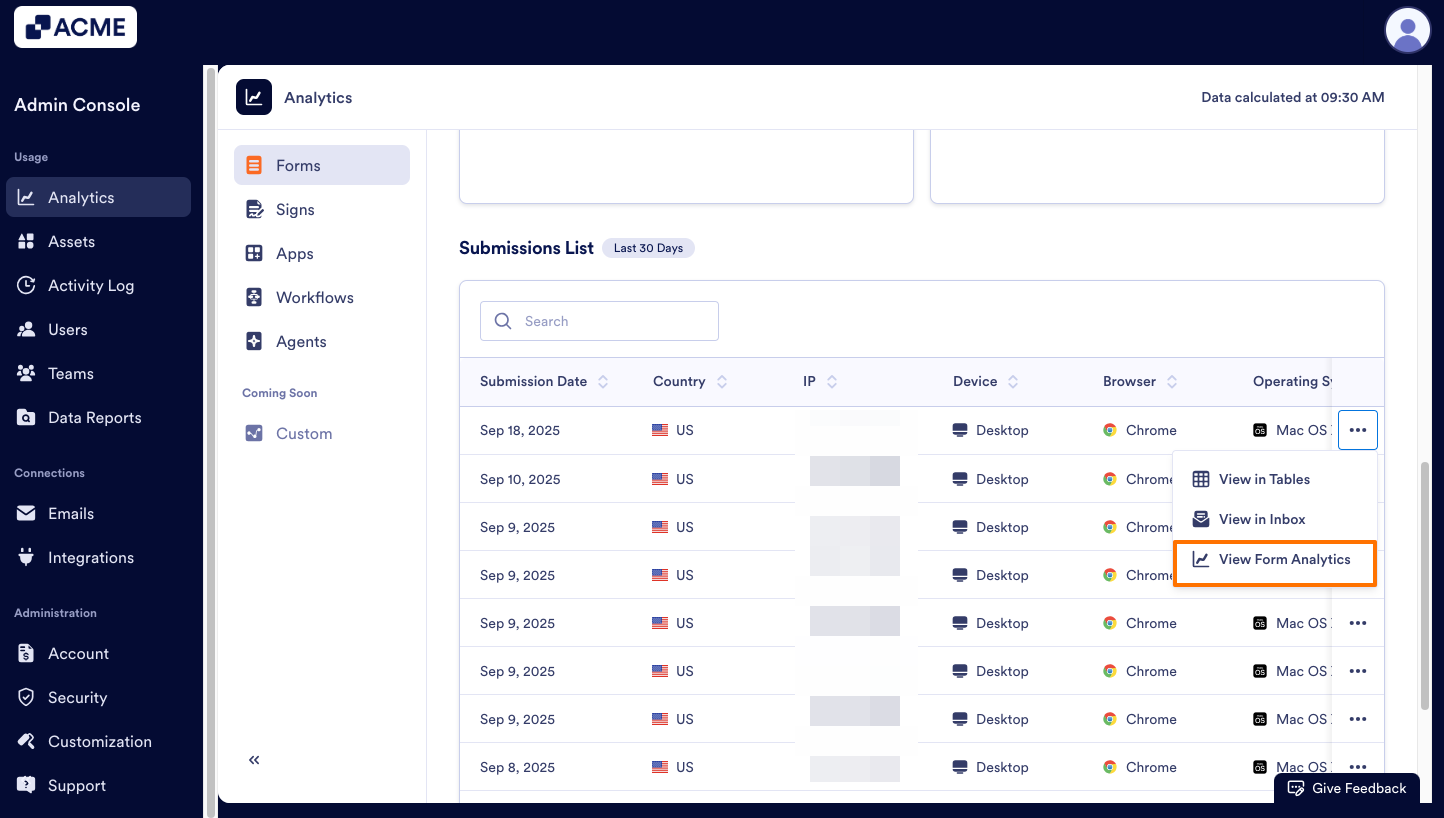 How to Analyze Forms Usage in your Organization from the Admin Console Image-31