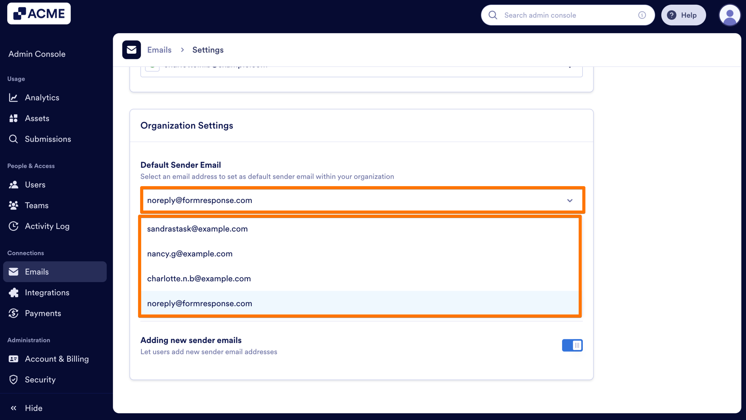 How to Configure Organization-Wide Email Settings from the Admin Console Image-3