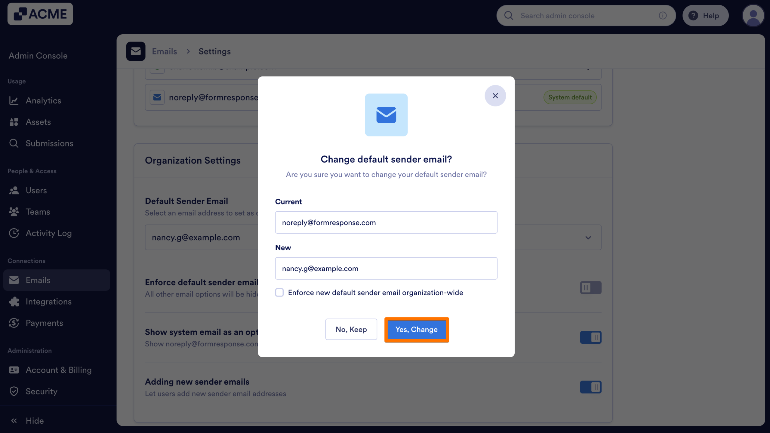 How to Configure Organization-Wide Email Settings from the Admin Console Image-4