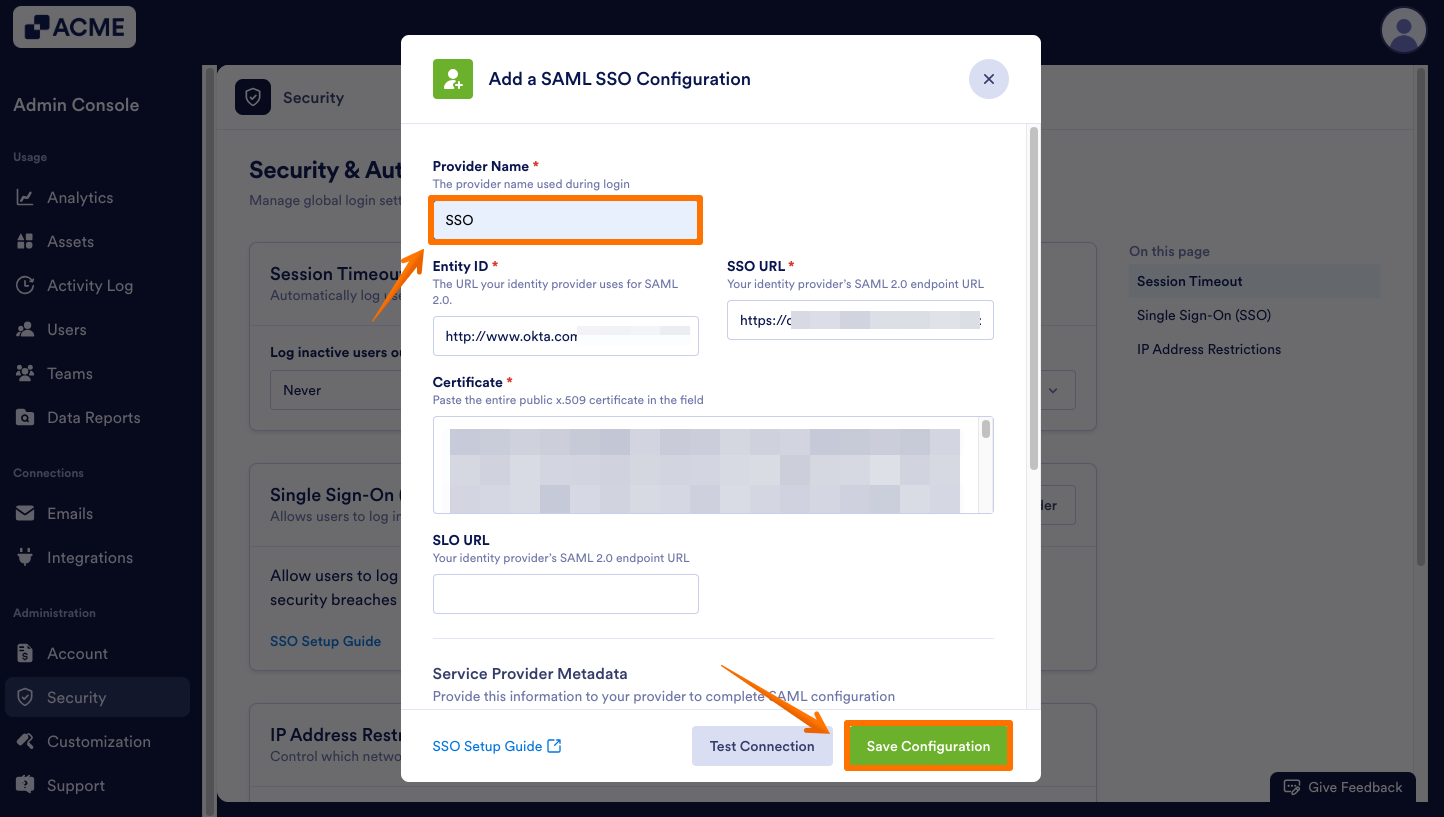 How to Enable and Manage SSO Organization-Wide from the Admin Console Image-4