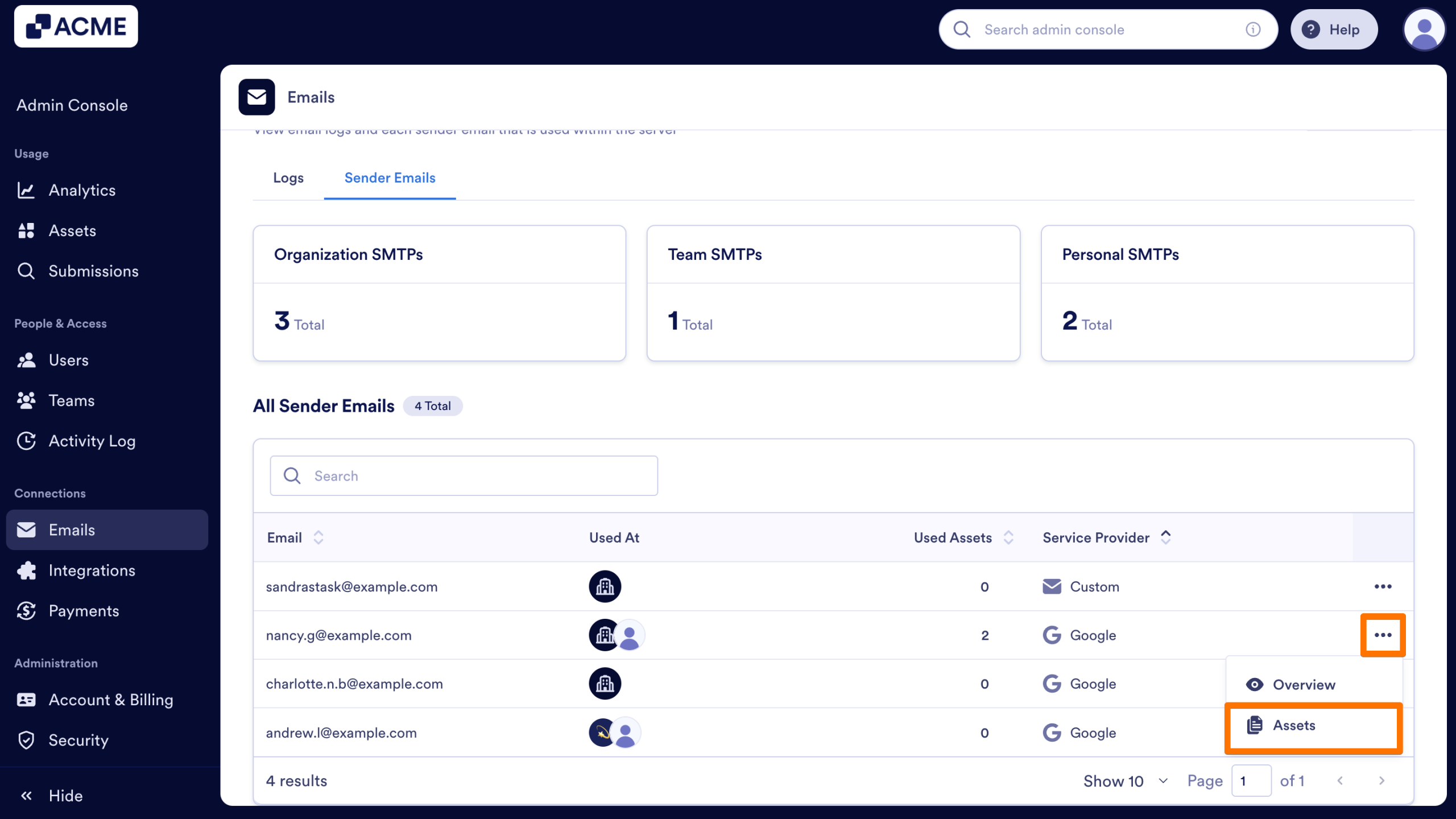 How to View Your Organization’s Sender Email List from the Admin Console Image-9