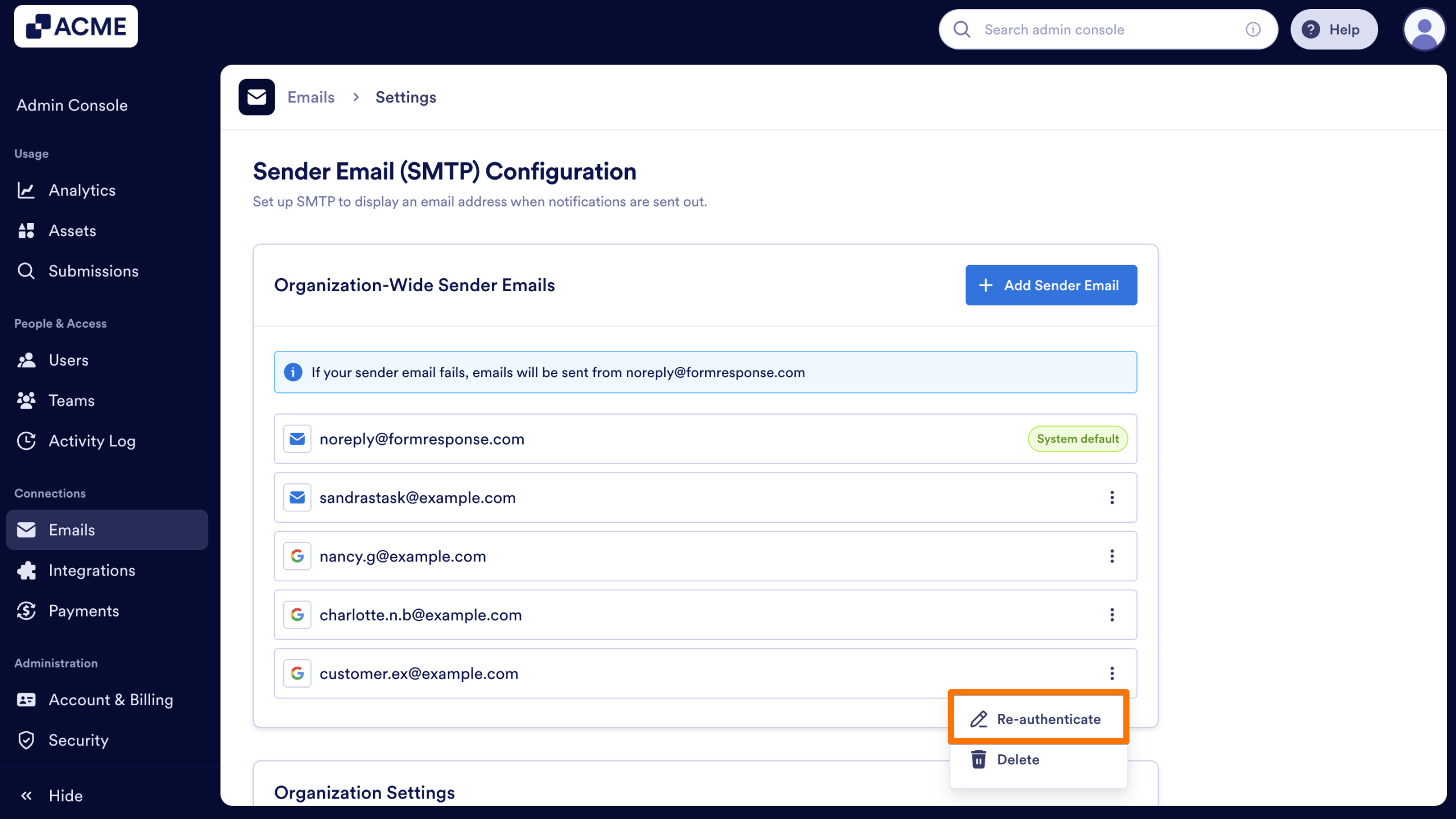 How to Manage Sender Email Addresses in Your Organization from the Admin Console Image-11