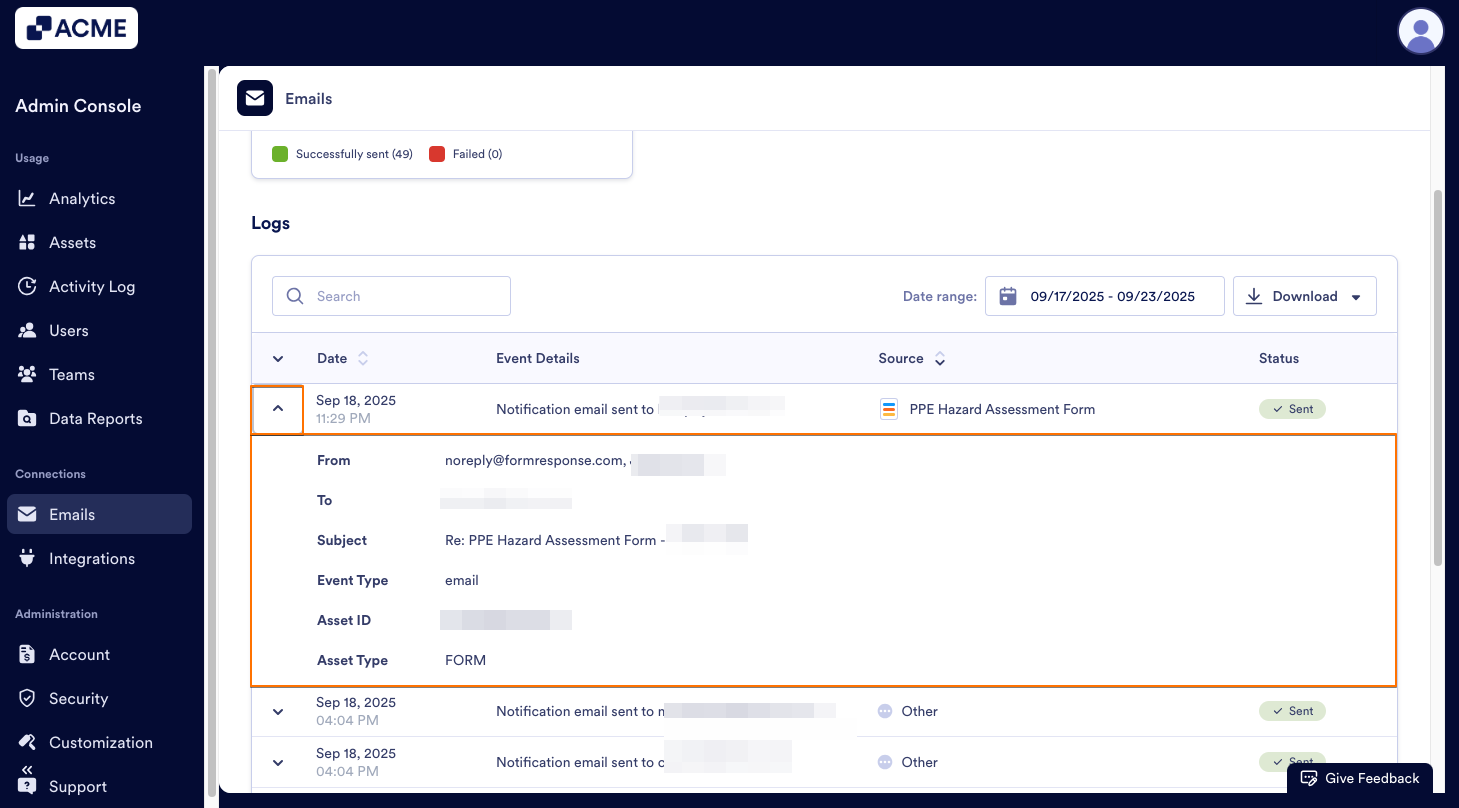 How to View Email-Related Logs in Your Organization from the Admin Console Image-9