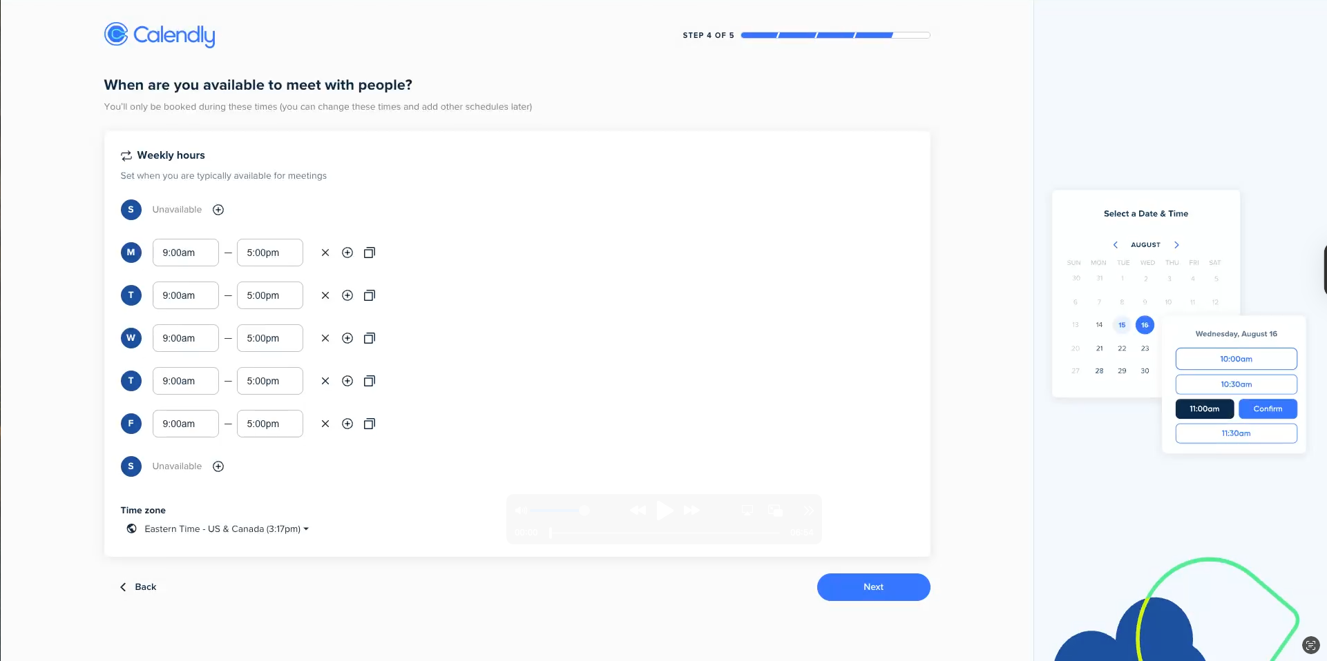 Calendly Appointment Schedule