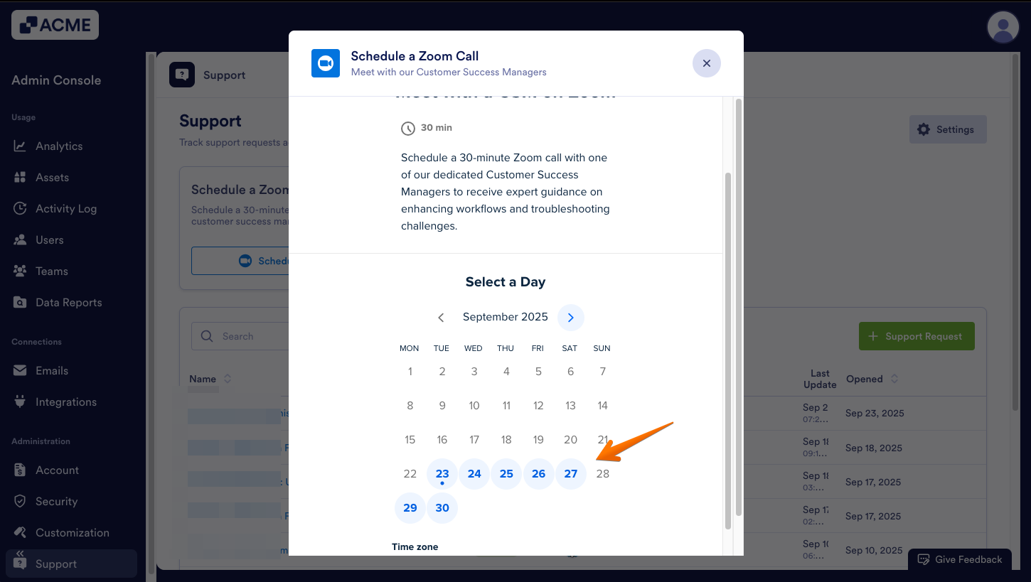 How to Create Support Tickets from the Admin Console Image-11