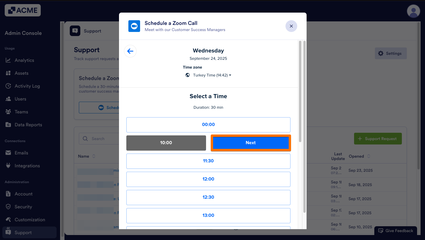 How to Create Support Tickets from the Admin Console Image-13