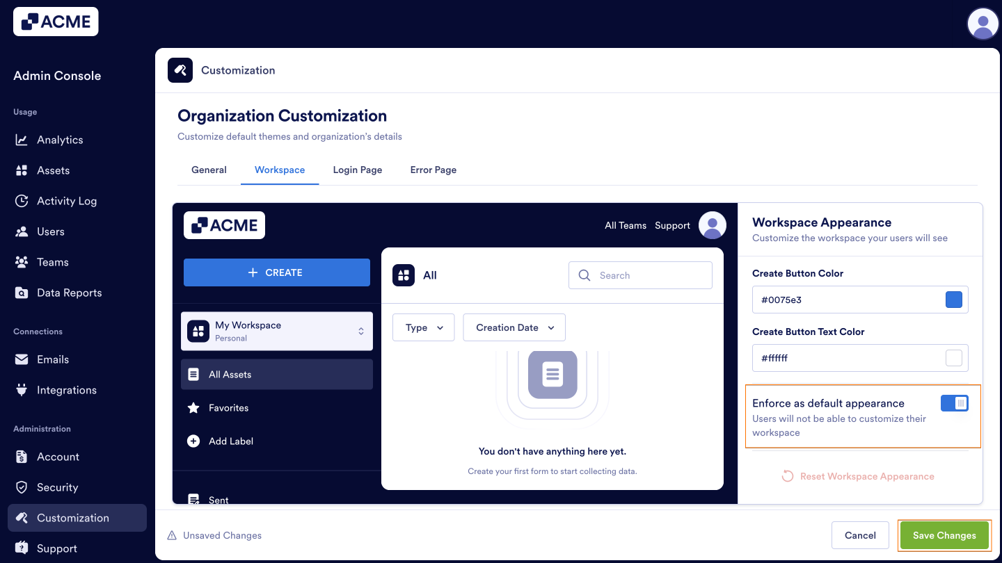 How to Customize Organization-wide Settings in the Admin Console Image-12
