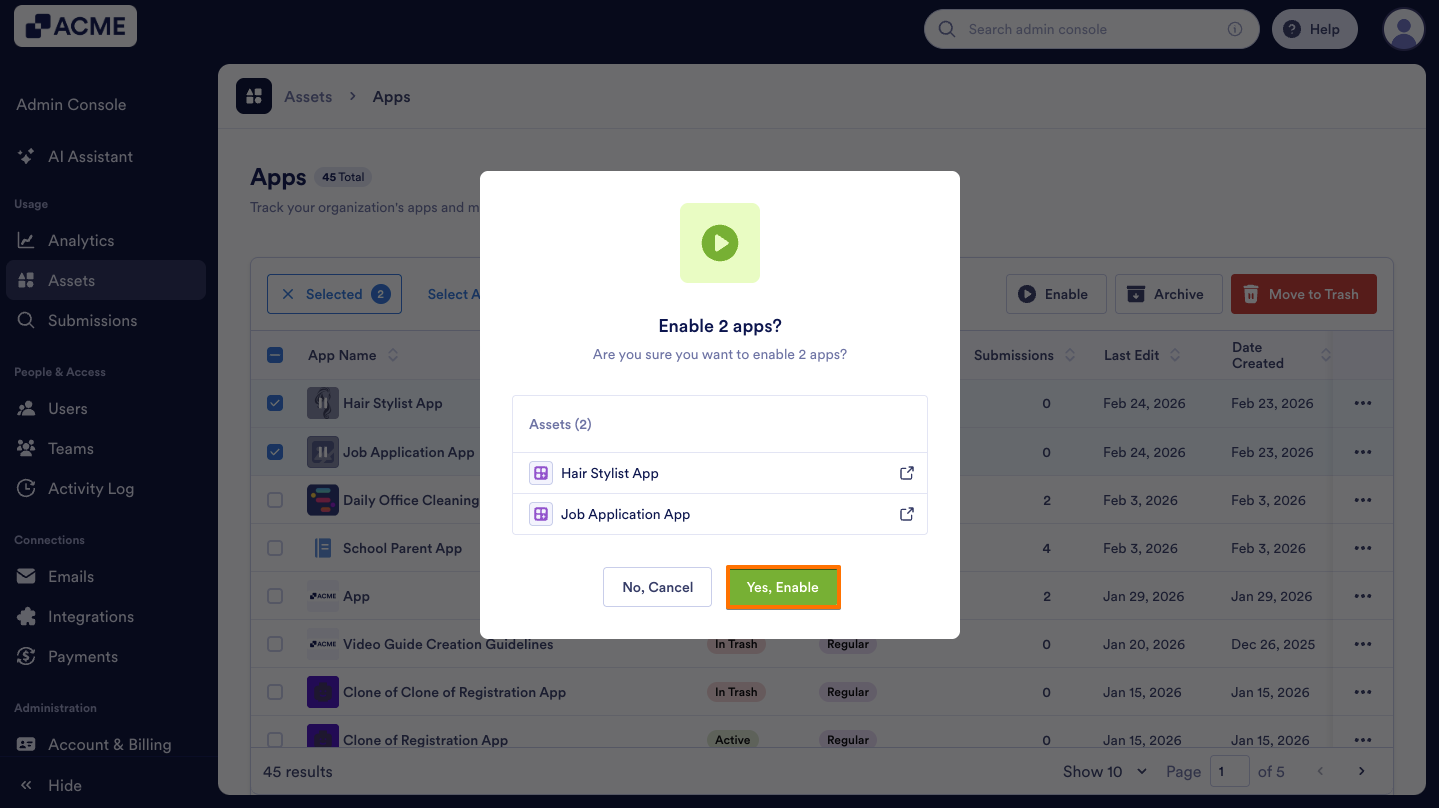 How to Enable or Disable Individual Apps in your Organization from the Admin Console Image-18