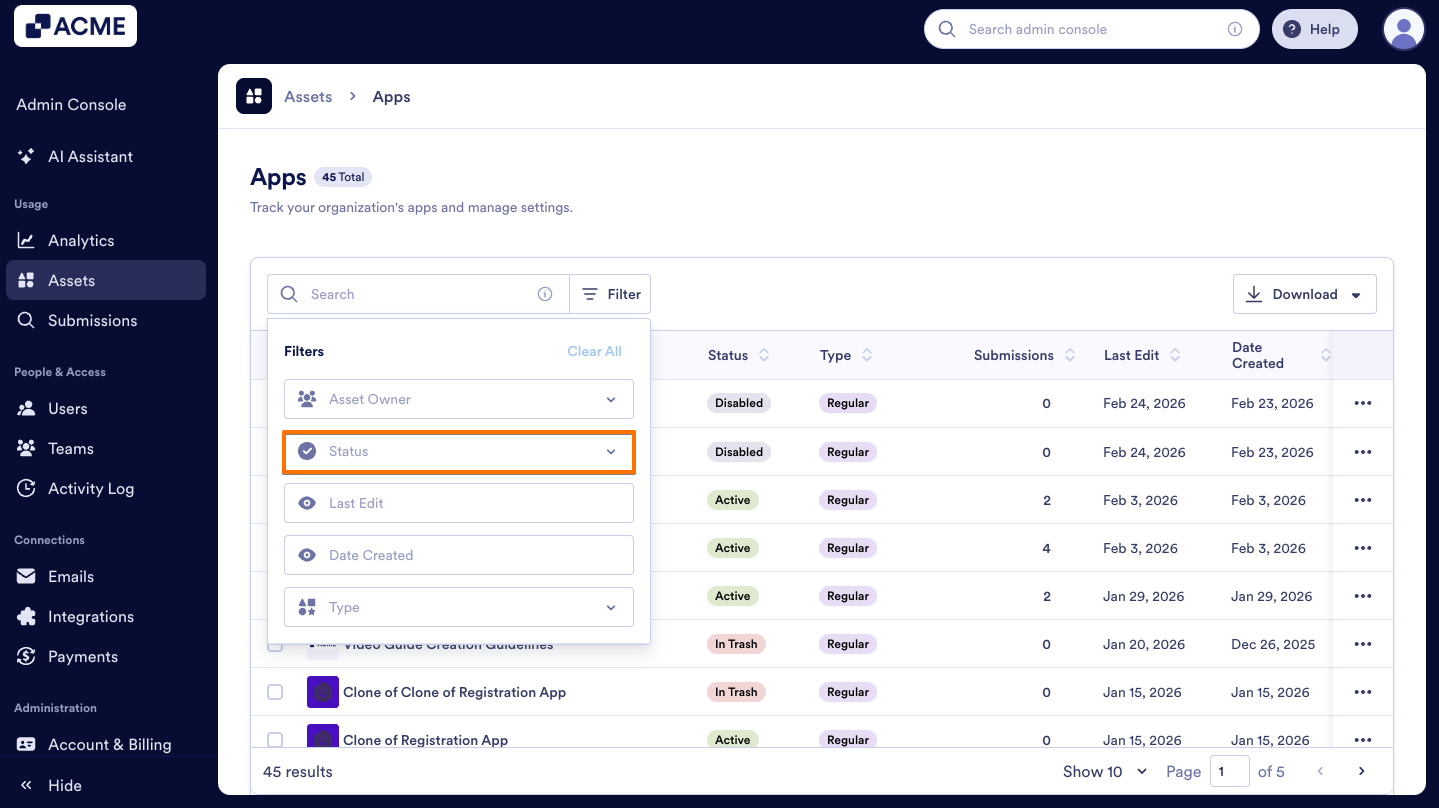 How to Enable or Disable Individual Apps in your Organization from the Admin Console Image-20