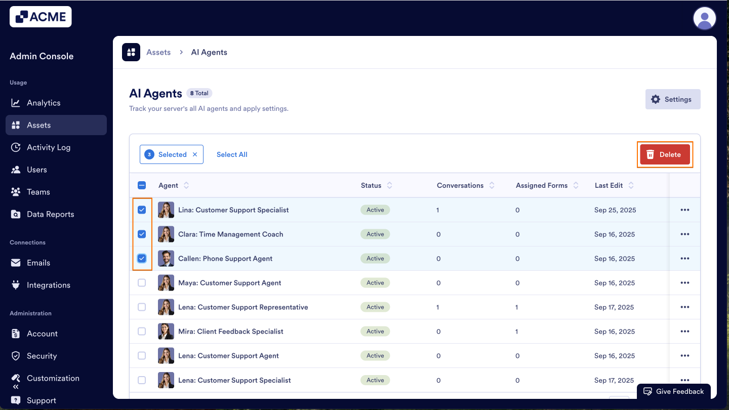 How to Enable or Disable Individual Agents in Your Organization from the Admin Console Image-9
