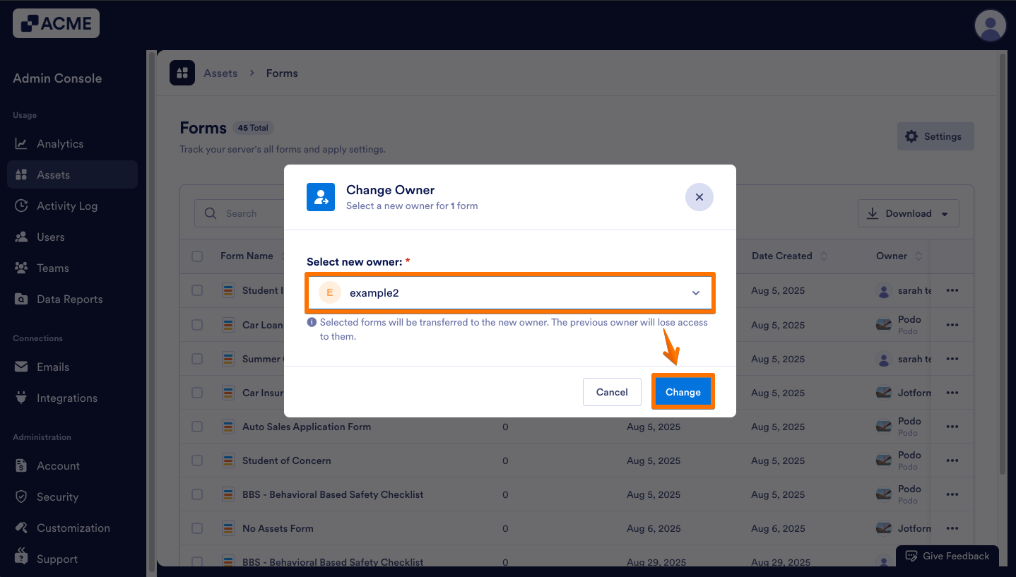 How to View and Manage Organization-Wide Forms Usage from the Admin Console Image-12
