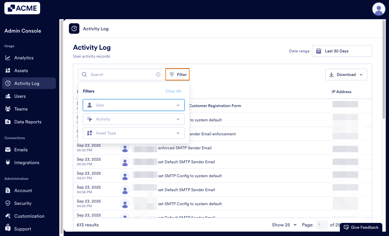 How to View Organization-Wide Activity Logs from the Admin Console Image-8