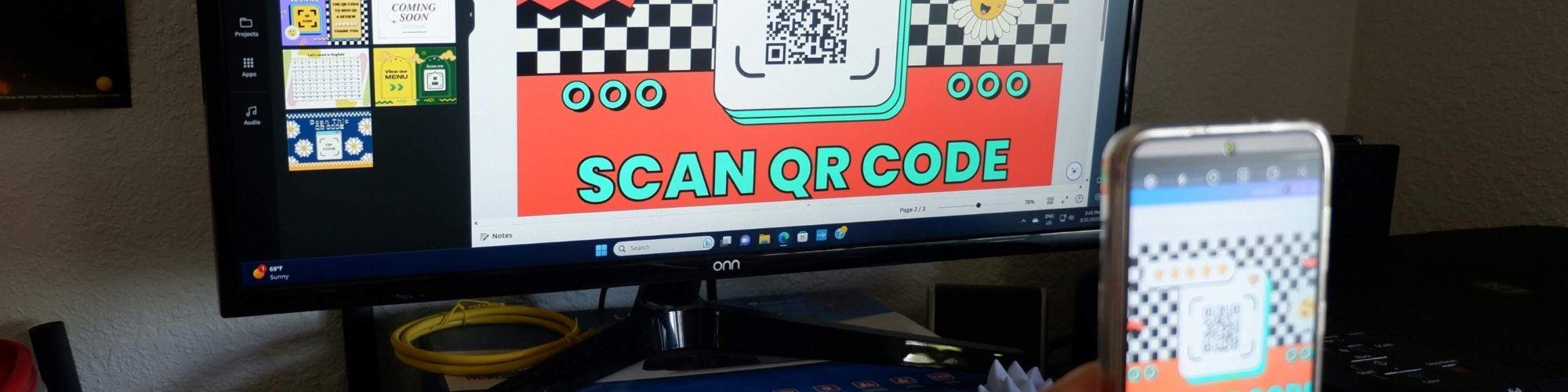 How to create a QR code in Canva