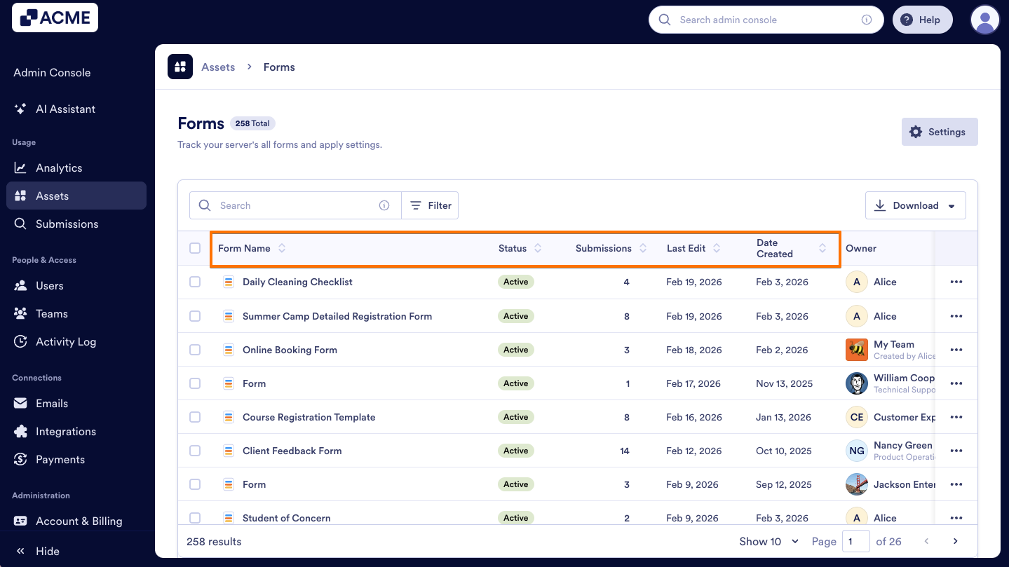 How to View and Manage Organization-Wide Forms Usage from the Admin Console Image-26