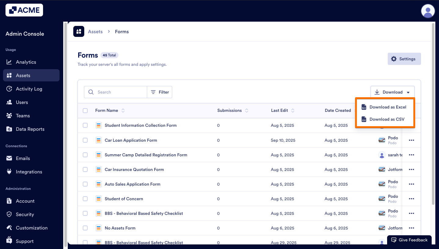 How to View and Manage Organization-Wide Forms Usage from the Admin Console Image-26