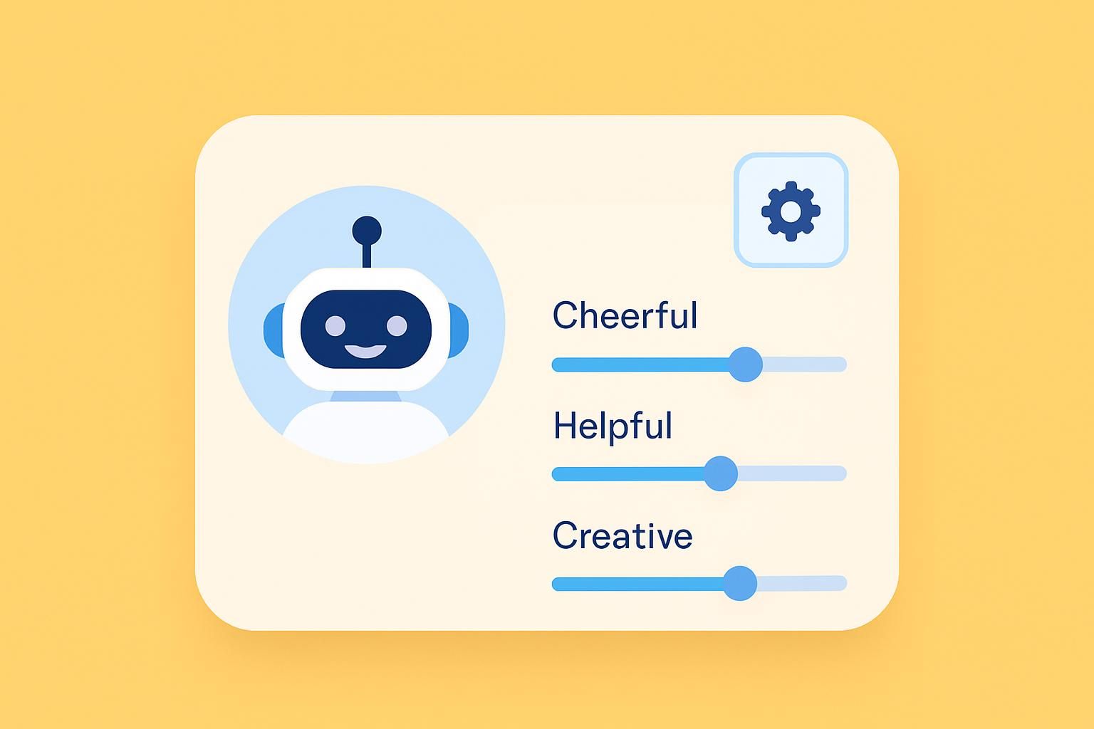 How to customize your AI chatbot's personality