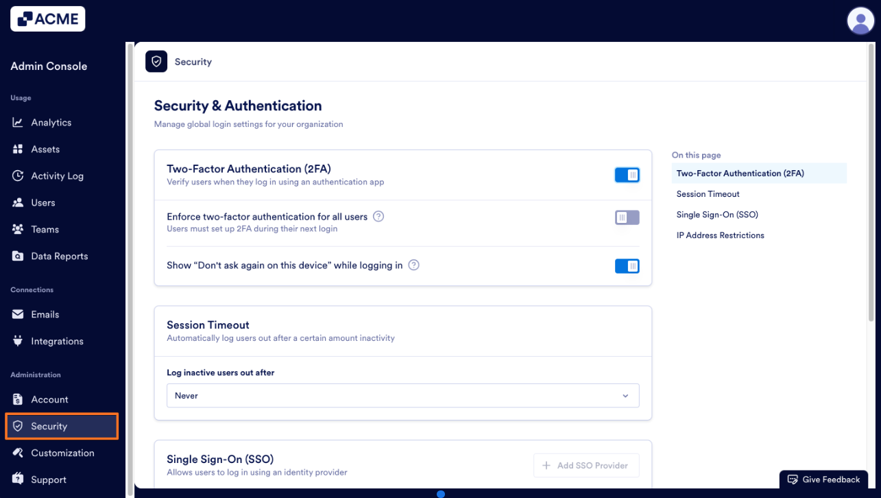 How to Restrict Network Access to the Organization’s System from the Admin Console Image-7