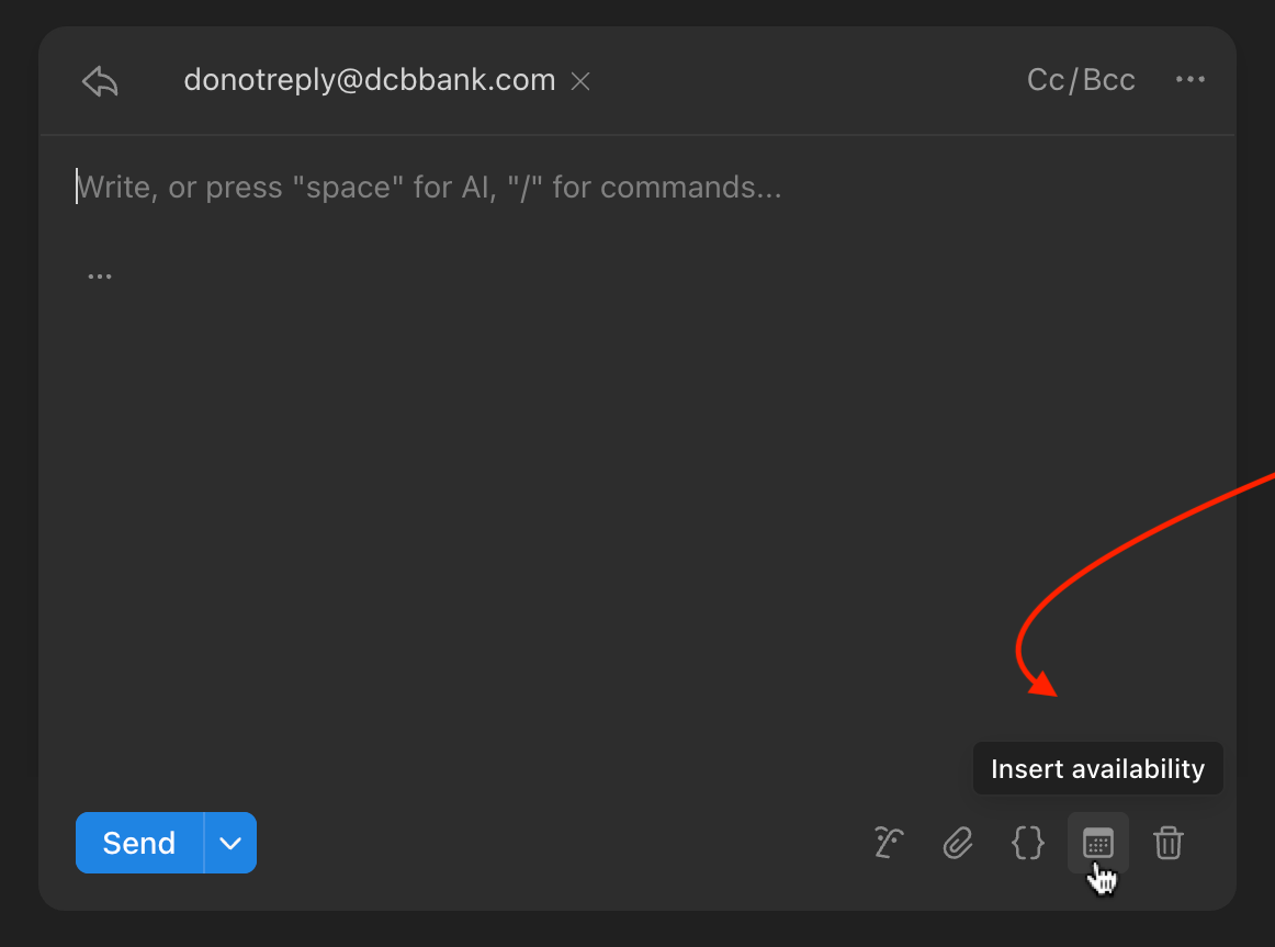 Availability Insertion