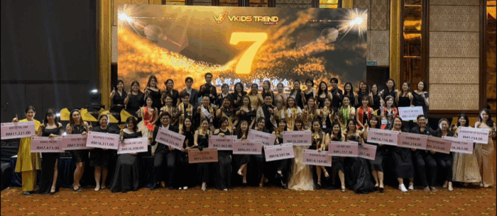 Photo of the VKids Trend team