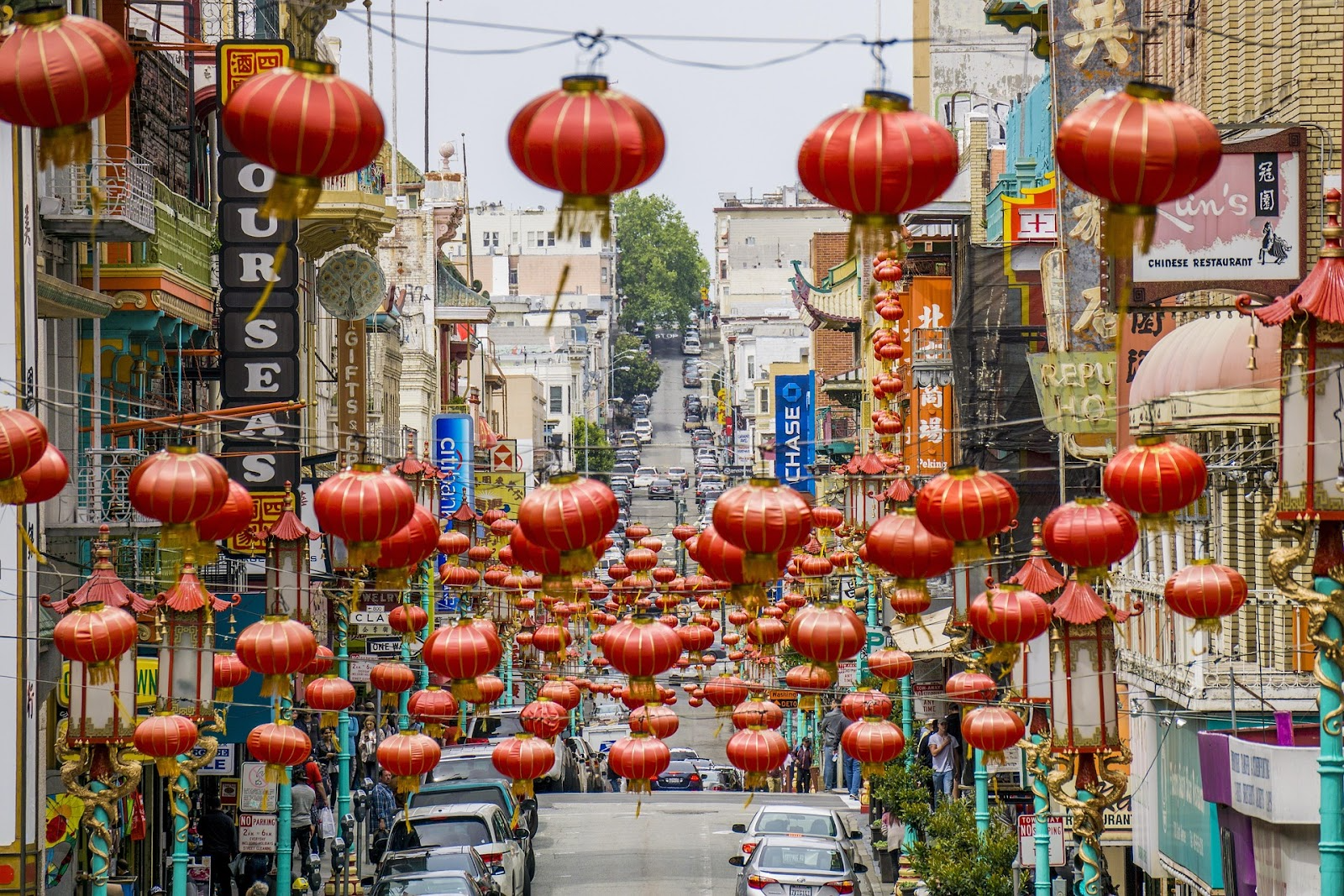 Chinatown, Lanterns, Chinese image