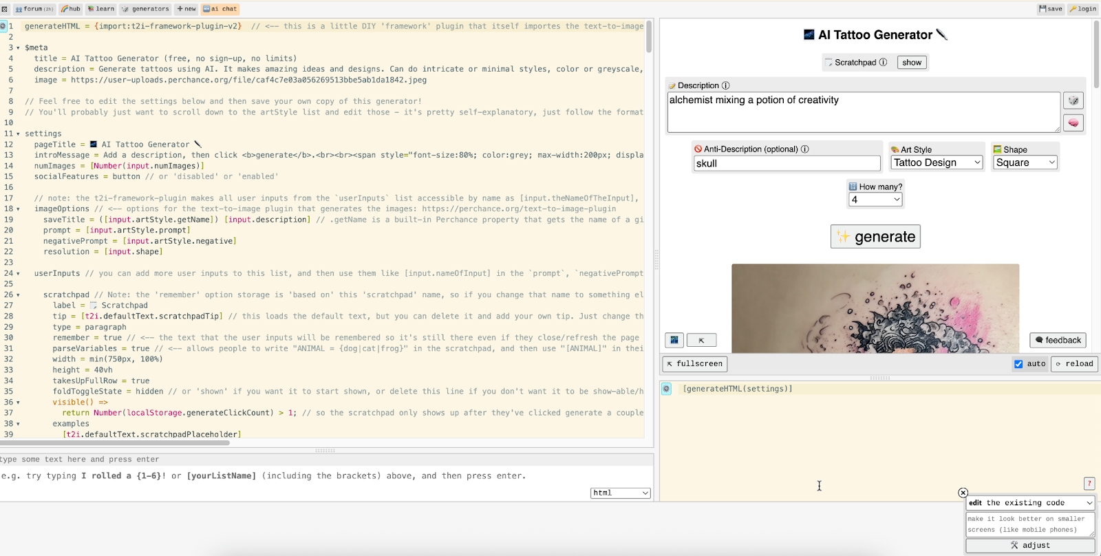 I tested the 6 best AI tattoo generators in 2025 Image-5
