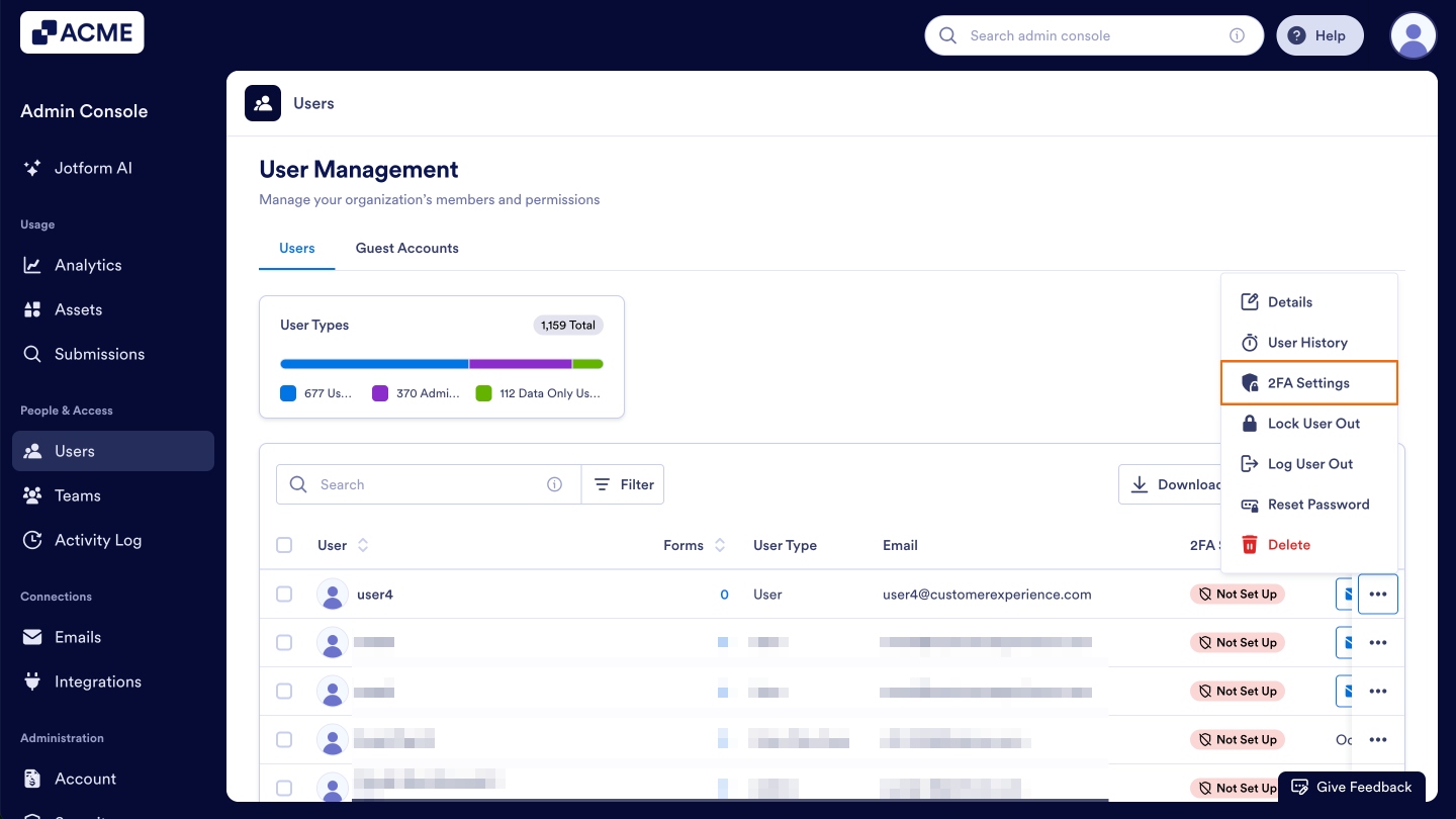 How to Manage User-Based Two-Factor Authentication (2FA) Settings in Your Organization from the Admin Console Image-6