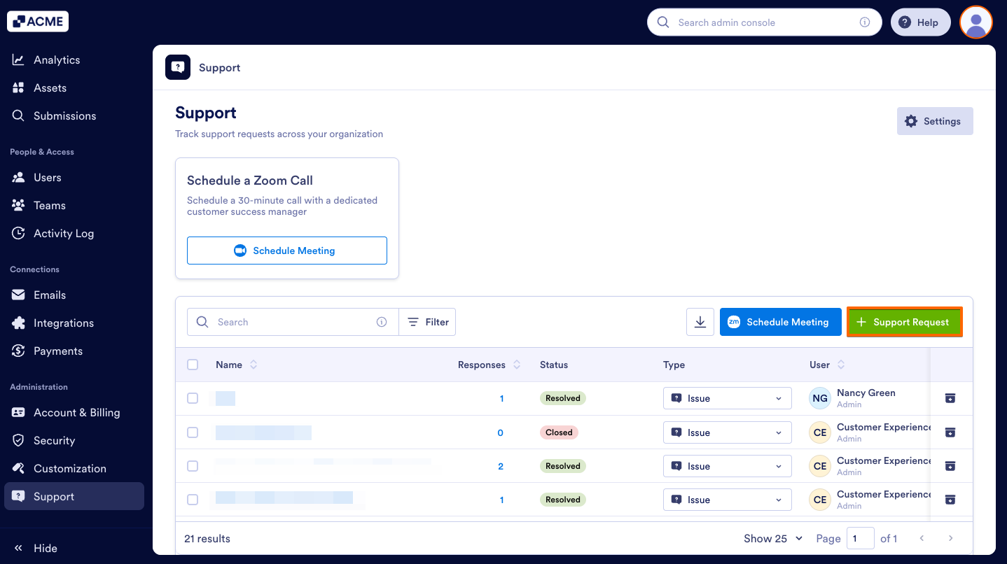 How to Create Support Tickets from the Admin Console Image-2