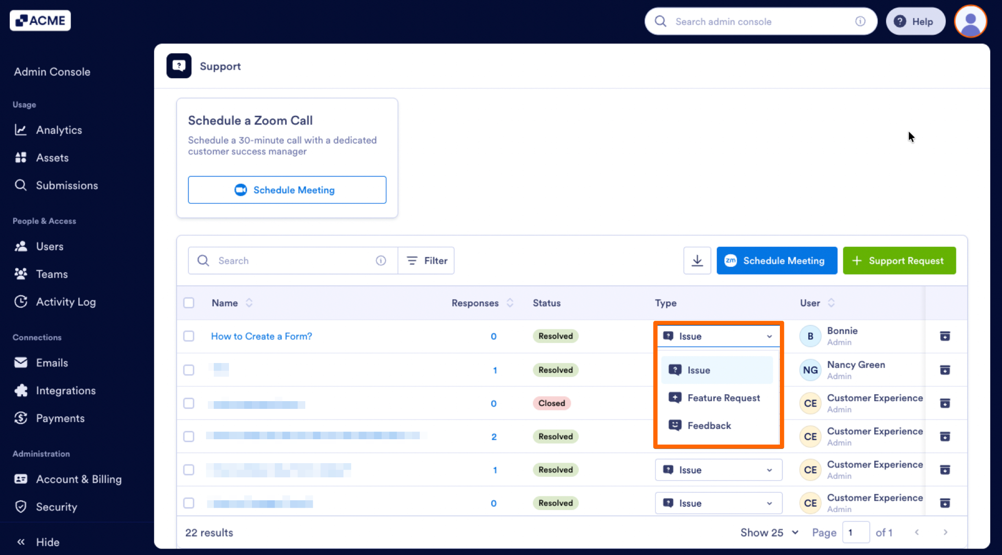How to Create Support Tickets from the Admin Console Image-19