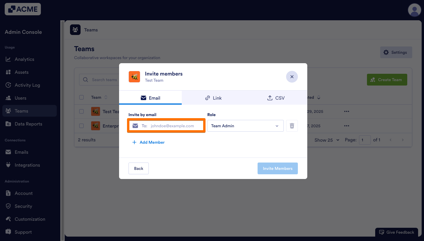 How to Manage Team Members in Your Organization from the Admin Console Image-4