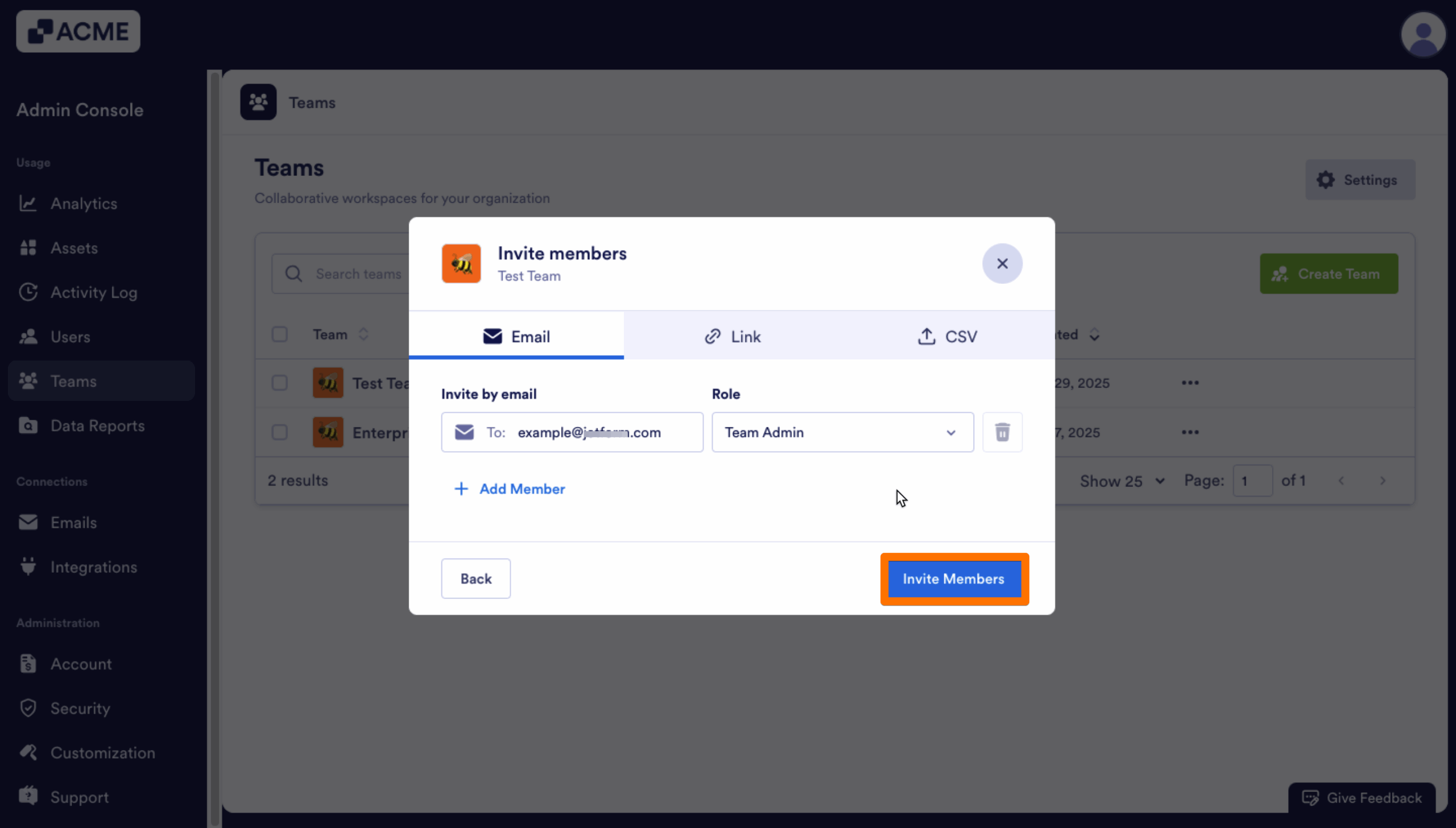 How to Manage Team Members in Your Organization from the Admin Console Image-5