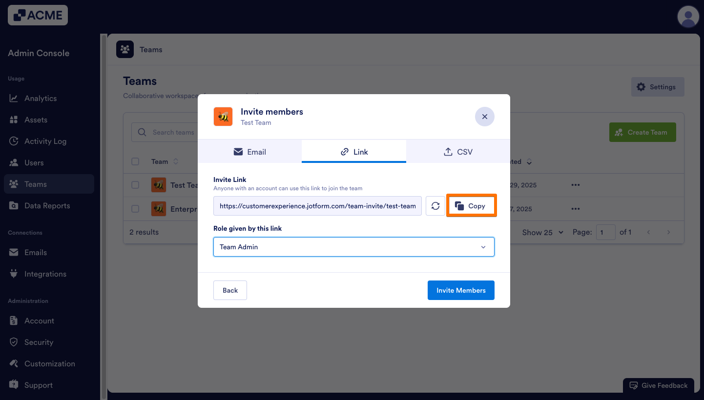 How to Manage Team Members in Your Organization from the Admin Console Image-9