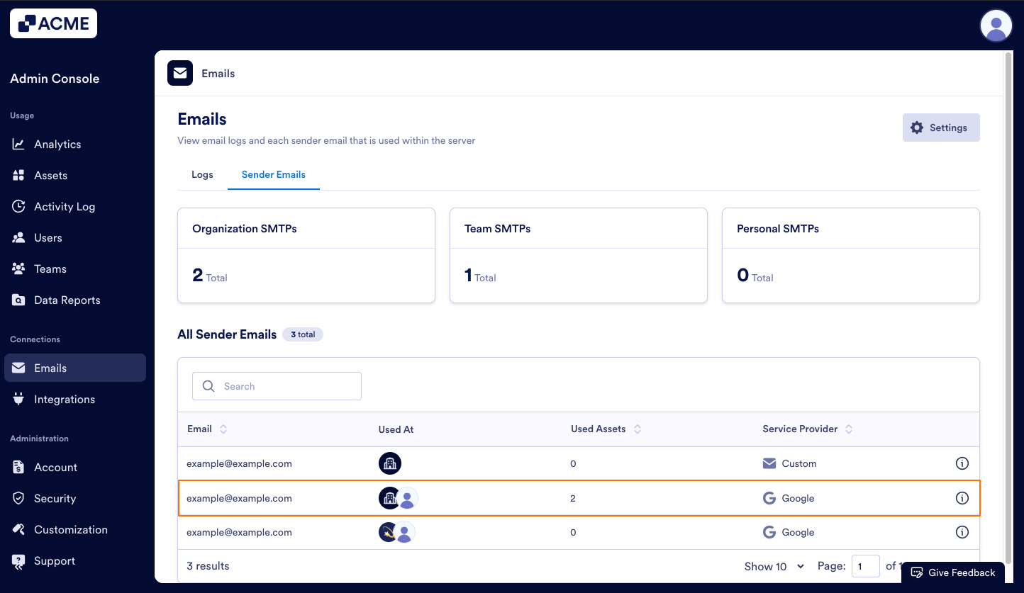 How to View Your Organization’s Sender Email List from the Admin Console Image-12