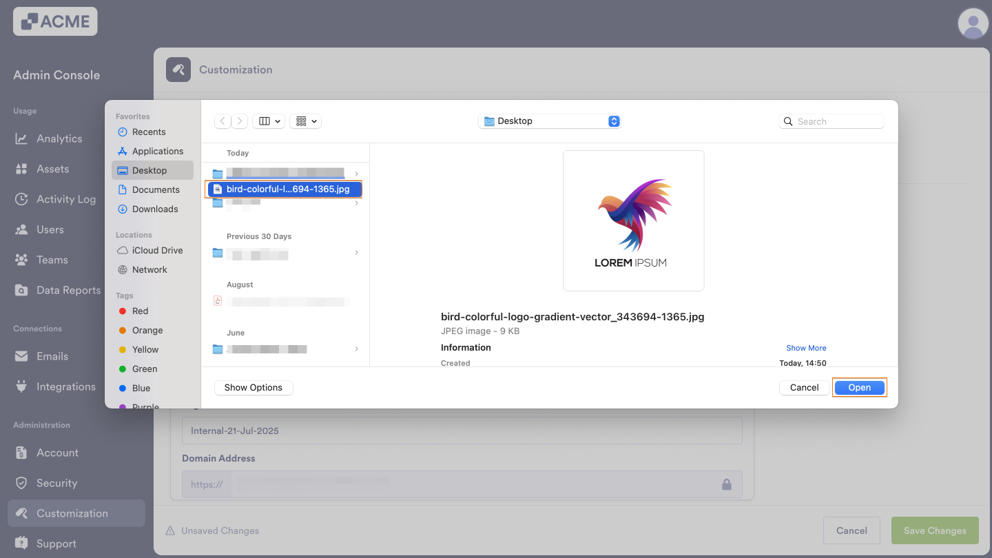 How to Customize Organization-wide Settings in the Admin Console Image-3