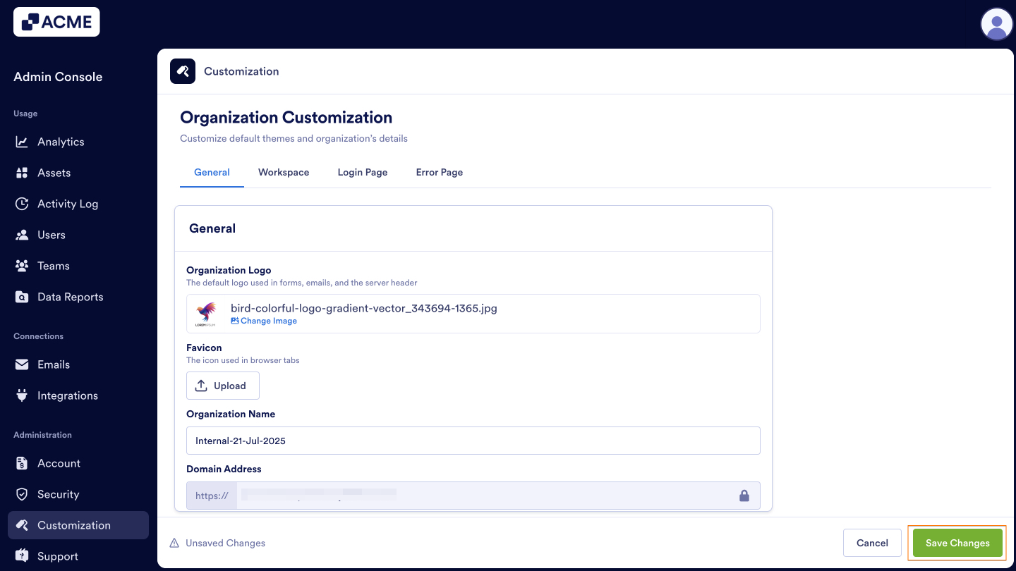 How to Customize Organization-wide Settings in the Admin Console Image-4