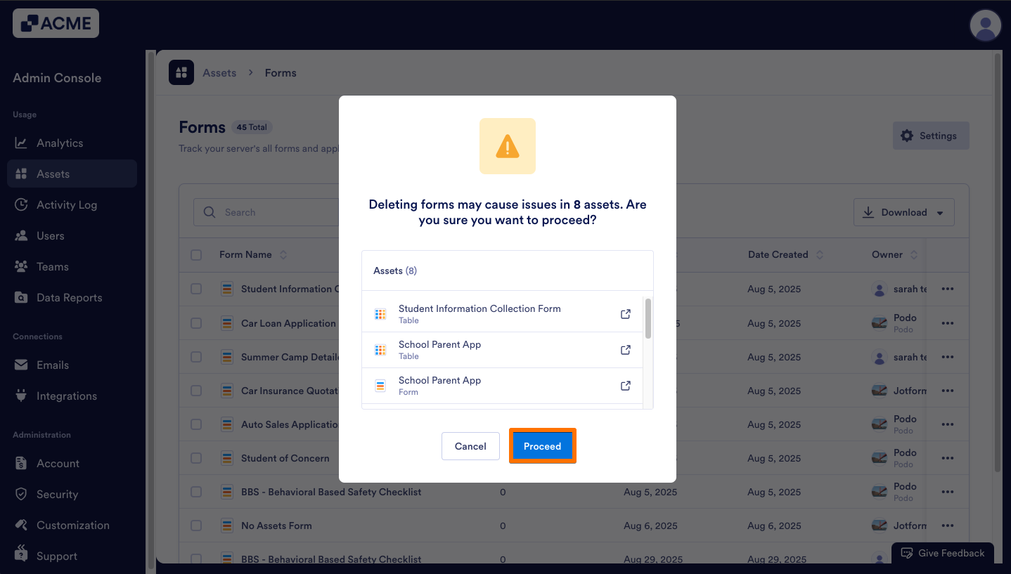 How to View and Manage Organization-Wide Forms Usage from the Admin Console Image-14