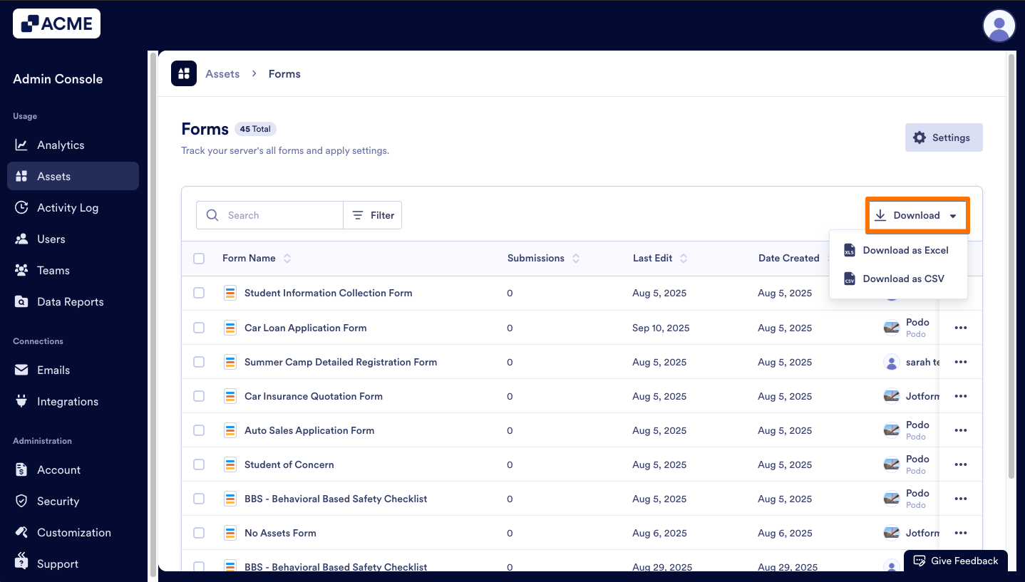 How to View and Manage Organization-Wide Forms Usage from the Admin Console Image-25