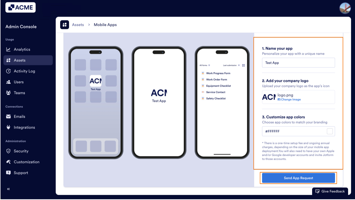 How to Create a Custom App for your Organization from the Admin Console Image-3