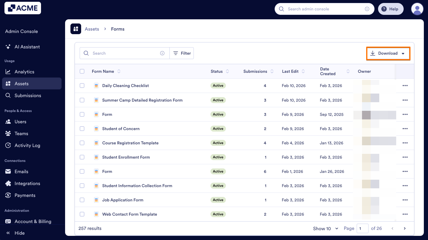 How to View and Manage Organization-Wide Forms Usage from the Admin Console Image-21