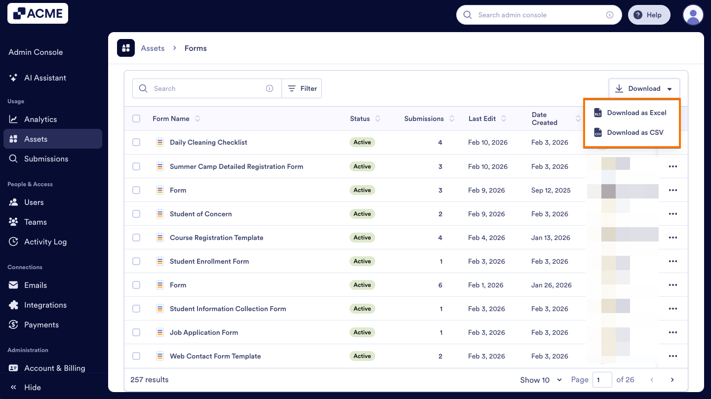 How to View and Manage Organization-Wide Forms Usage from the Admin Console Image-22