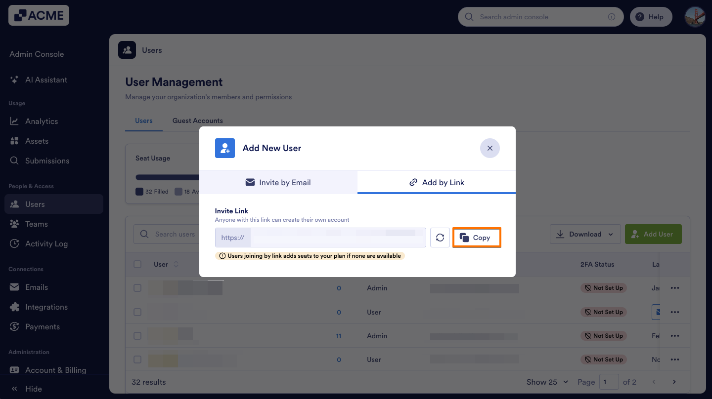 How to Create Users in Your Organization from the Admin Console Image-12