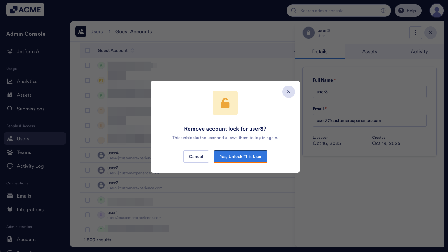 How to Unlock Guest Accounts in Your Organization from the Admin Console Image-11