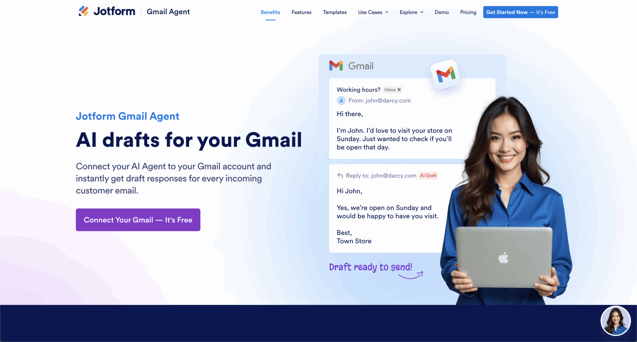 5 best AI email response generators in 2026 | The Jotform Blog