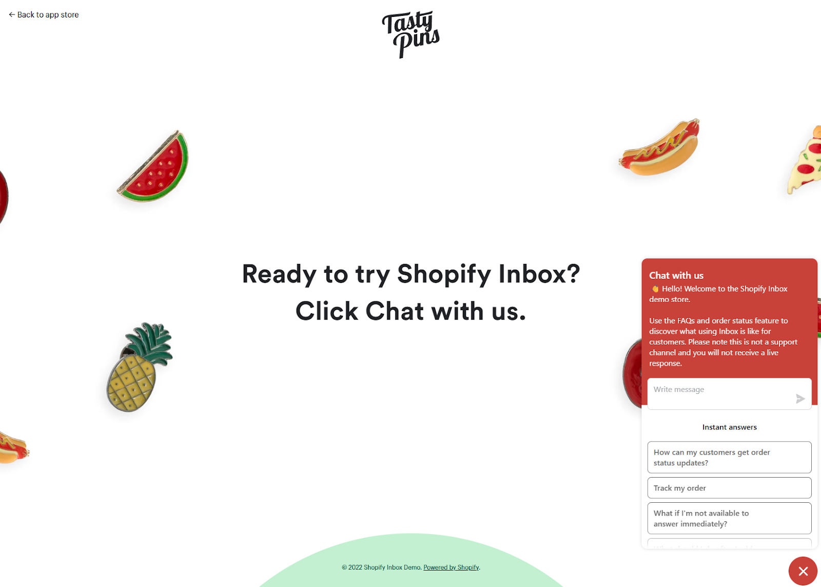 Screenshot from Gorgias alternative, Shopify Inbox