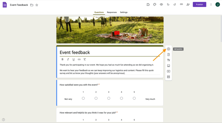 How to upload files to Google Forms without a sign in? | Jotform Blog